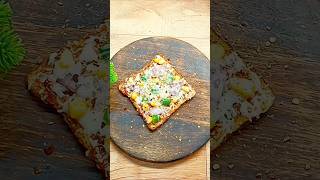 Bread Pizza  shortvideo shortsfeed shortsvideo shorts short treanding viralvideo ytshort [upl. by Runkle690]