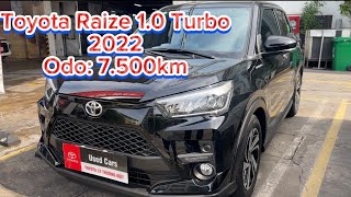 TOYOTA RAIZE 10 TURBO 2022 [upl. by Ellehctim]