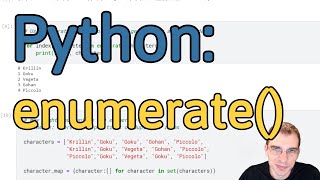 How to Use enumerate in Python [upl. by Rhyne]