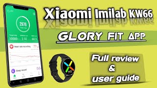 বাংলা। mi Imilab KW66 Glory fit app full review and user guide । Technical Fairuz [upl. by Reggy]