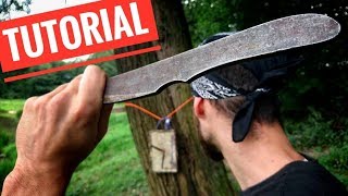 The EASIEST Way HOW to Throw Knives  Tutorial For BeginnersCommon Mistakes [upl. by Sidnac]