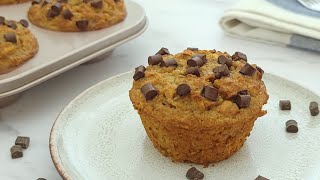 Healthy Banana Oatmeal Muffins Recipe  No Flour No Sugar [upl. by Eiromem]