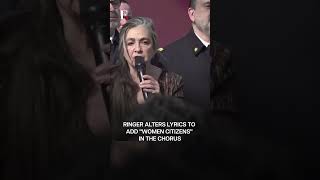 French Singer Alters Lyrics of National Anthem to Celebrate Abortion Rights  Subscribe to Firstpost [upl. by Annovy671]