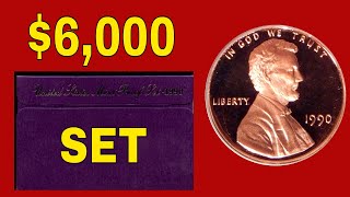 Top 10 most valuable US Mint amp Proof Sets worth huge money Rare coins to look for in sets [upl. by Yrrad549]