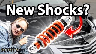 How to Check Shocks and Struts in Your Car [upl. by Olia30]