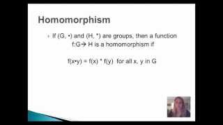 Homomorphisms Isomorphisms and Automorphisms [upl. by Eneluqcaj]