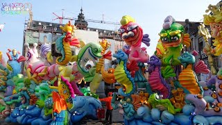 CARNAVAL HALLE  OPTOCHT OP DE GROTE MARKT [upl. by Garland668]