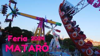 Feria de Atracciones de MATARÓ 2024 [upl. by Harneen]