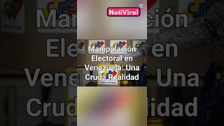 Un informe reveló que el régimen chavista manipuló el sistema electoral durante 20 años [upl. by Zacherie]