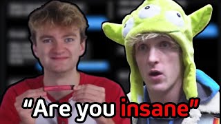 TommyInnit vs Logan Paul [upl. by Eremahs209]