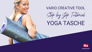 DIY Yogamattentasche nähen  Mit dem VARIO Creative® Tool  Prym Ergonomics [upl. by Atronna]