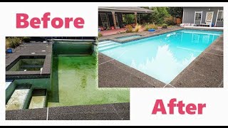 DIY swimming pool replastering and retiling done by 2 people How we saved 23K [upl. by Mutat]