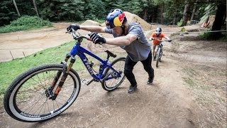 Drew Bezanson TestRides The Crankworx Rotorua Course  The Learning Curve Ep 2 [upl. by Zeidman]