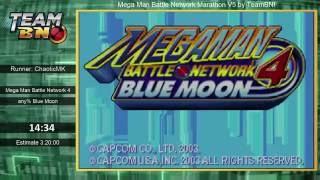 Mega Man Battle Network 4 by ChaoticMK  MMBN Marathon V5 [upl. by Ellehc]