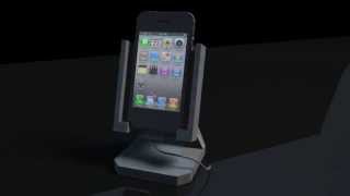 iPhone holder 3D print [upl. by Schuman659]