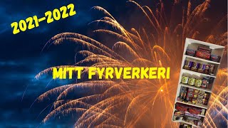 Mitt fyrverkeri 20212022 [upl. by Lexis]