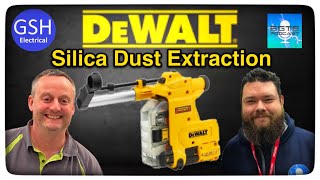 Dewalt Drill with Silica Dust Extraction Solution for Cordless Battery Drills [upl. by Atiuqram]