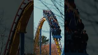 Nitro at Six Flags Great Adventure rollercoaster amusementpark sixflags [upl. by Atiek813]