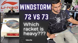 Lining windstorm 72 73 which racket is heavyFor priceamp more details please whatsapp 7994662571 [upl. by Normak294]