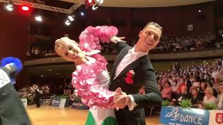 WDSF 2022  GOC  Grand Slam  cool relaxed Viennese Waltz  FAINSIL [upl. by Ileek640]