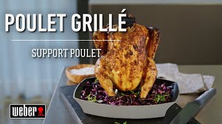 Poulet grillé au barbecue  Weber [upl. by Carman]