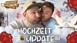 WIR HEIRATEN Update zu unserer Hochzeit 2024 [upl. by Ethbun]