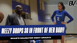 Shaq pulls up his daughters senior night Mearah ONeal SHOWS WHY she is a McDonalds All American [upl. by Assirram]