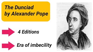 The Dunciad by Alexander Pope summary [upl. by Arella998]