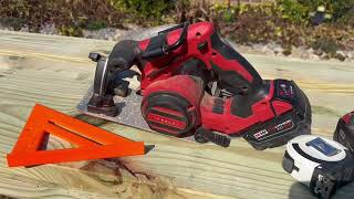 SET Milwaukee 2630 20 M18 18V Circular Saw  48 11 1865 6Ah BatteryCharger 1812 Review [upl. by Nipsirc848]