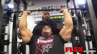 Dennis James 2013 Trains Mamdouh Elssbiay Egyptian 3 Days Before NY Pro [upl. by Adnarrim]