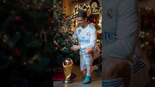 Merry Christmas Cristiano cristianoronaldo christmas santaclaus messi comedy enjoy gift [upl. by Zaneski]