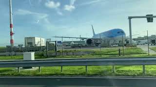 Impressionen von der Buitenveeldertbaan in Amsterdam Schiphol 21124 Airport Flughafen Luchthaven [upl. by Okimuy]