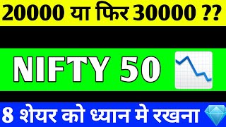 NIFTY 50 PREDICTION  BEST LONG TERM SHARES  LATEST STOCK MARKET UPDATE BEST MULTIBAGGER STOCKS [upl. by Naletak]