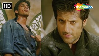 Shahid Kapoor And Fardeen Khan Fighting Scene  Kareena Kapoor  Fida Movie Scene [upl. by Mendel]