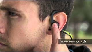 How to Use BackBeat FIT wireless headphones plus smartphone armband [upl. by Tomasina242]