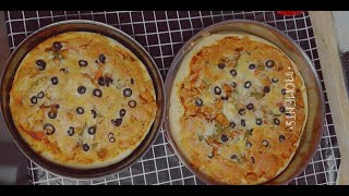 Chicken Fajita Pizza l easy pizza recipe l yummy and crispy pizza recipe [upl. by Sebastien872]