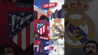 Atlético Madrid vs Real Madrid Live Match Preview Predictions amp Highlights [upl. by Adlin]