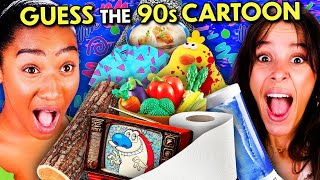 Guess The 90s Cartoon From The Props  Gen Z Vs Millennials [upl. by Spearman]