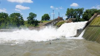 Dunlap Spillway Dam Collapse [upl. by Constantine]