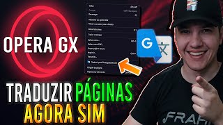 Como traduzir PÁGINAS no OPERA GX  AGORA FICOU FÁCIL [upl. by Lleret467]