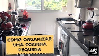 COMO ORGANIZAR UMA COZINHA PEQUENA  IDEIAS DE SEGUIDORA  Organize sem Frescuras®️ [upl. by Cibis]