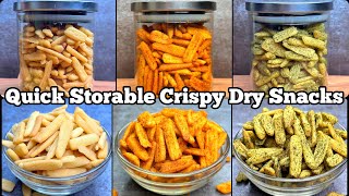 Quick Storable GlutenFree Crispy Rice Snacks Recipe in Just 15 Minutes  Easy Tea Time Snacks [upl. by Maxie]