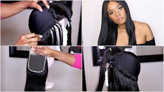 STEP BY STEP TUTORIAL ON HOW TO MAKE A WIG  EASY BEGINNER FRIENDLY FT WESTKISS HAIR  OMABELLETV [upl. by Eamanna]