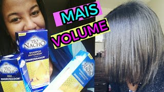 SHAMPOO TIO NACHO ENGROSSADOR  FUNCIONA RESENHA [upl. by Talya]