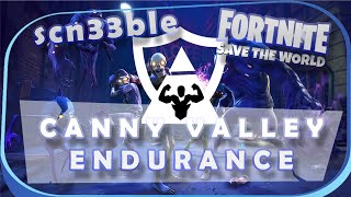 Fortnite STW  Canny Valley Endurance full 30 waves completed  scn33ble [upl. by Cupo]