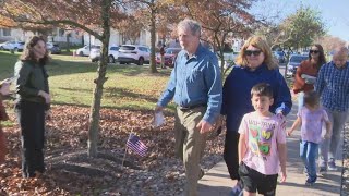 Checking in on Sherrod Brown Bernie Moreno campaigns on election day [upl. by Drarehs]