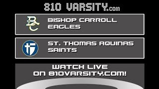 KSHSAA Class 5A volleyball semis St Thomas Aquinas vs Bishop Carroll [upl. by Edniya]