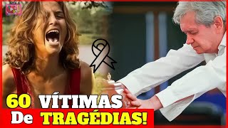 60 ATORES E FAMOSOS QUE FALECERAM DE FORMA TRÁGICA [upl. by Graniela]