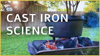 The Truth About Seasoning Cast Iron According to Science [upl. by Anul]