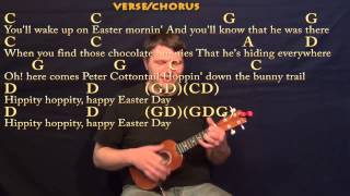 Peter Cottontail Gene Autry Ukulele Cover Lesson in G with Chords and Lyrics [upl. by Beryle]